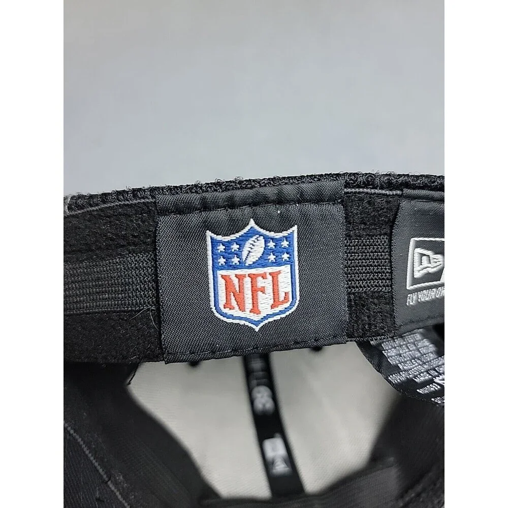 New Era‎ NFL Indianapolis Colts Hat Cap S M 39Thirty Black Embroidered Logo